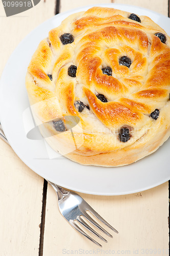 Image of blueberry bread cake dessert 