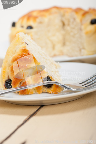 Image of blueberry bread cake dessert 