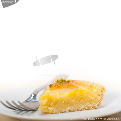 Image of fresh pears pie dessert cake 