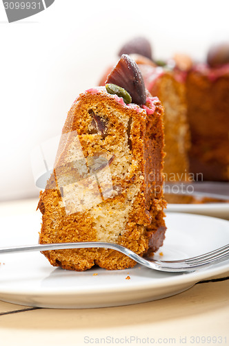 Image of chestnut cake bread dessert