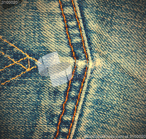 Image of jeans background with seams