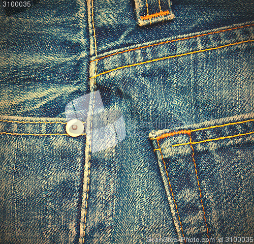 Image of vintage blue jeans