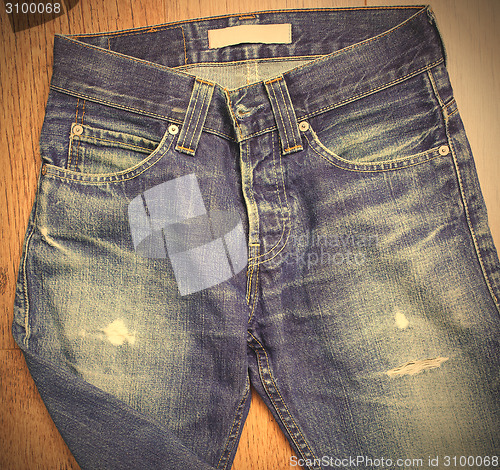 Image of vintage fashion jeans