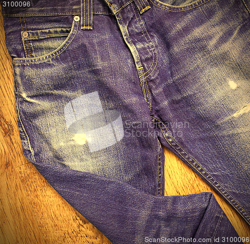 Image of nice blue jeans 