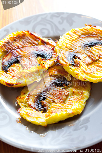 Image of Turkey cutlets with mushrooms