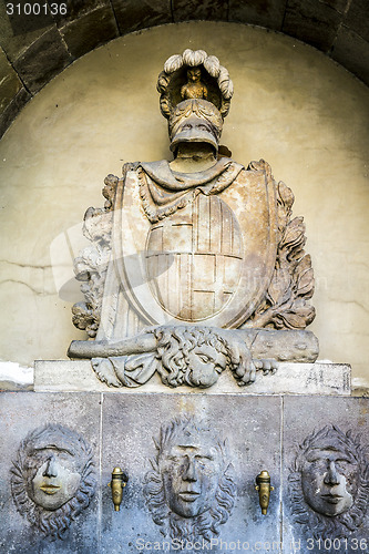 Image of Iconic fountain on the Ramblas in Barcelona