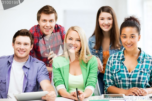 Image of group of students at school