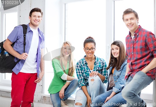 Image of group of students at school