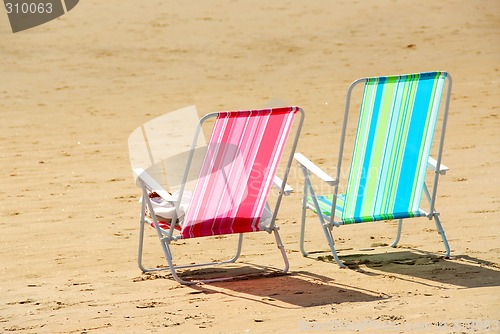 Image of Beach chairs