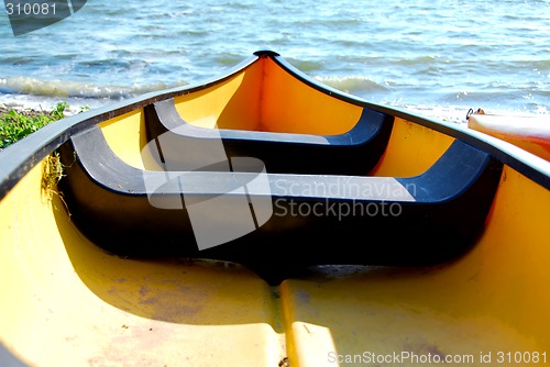 Image of Yellow boat