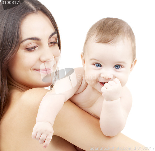 Image of baby and mother