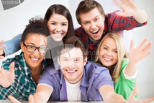 Image of group of students at school