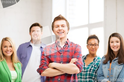 Image of group of students at school
