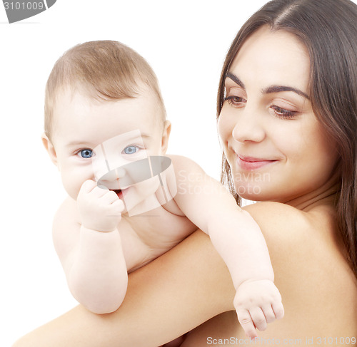 Image of baby and mother
