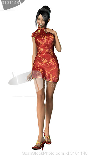 Image of Chinese Young Woman