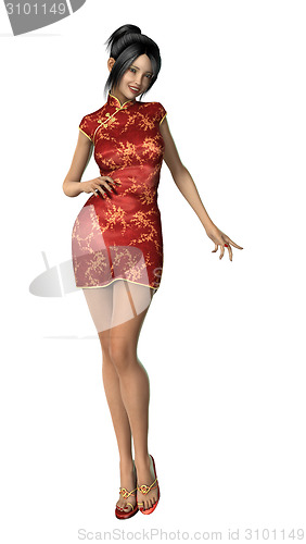 Image of Chinese Young Woman