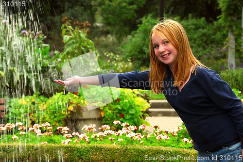 Image of Girl fountain