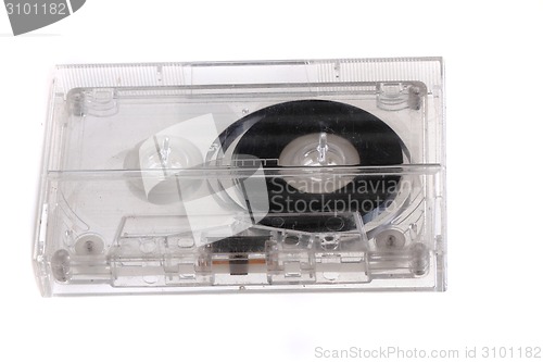 Image of old audio cassette 