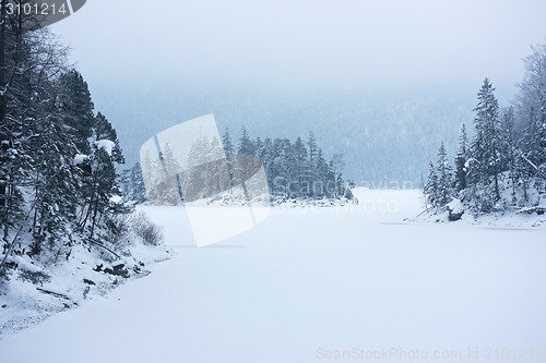 Image of Eibsee winter