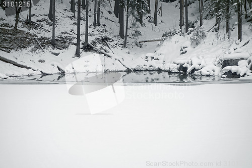 Image of Eibsee winter