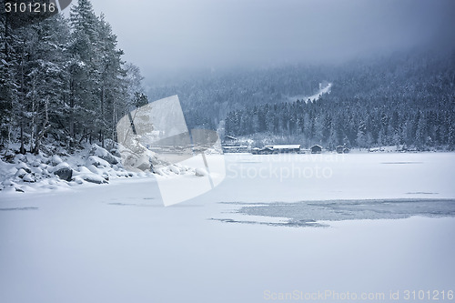 Image of Eibsee winter