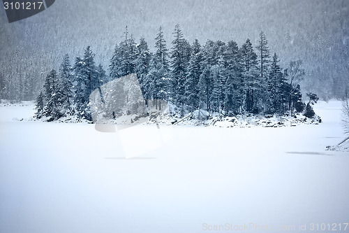 Image of Eibsee winter