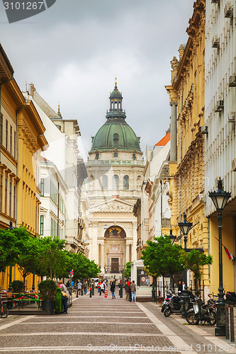 Image of St. Stephen (St. Istvan) Basilica in Budapest, Hungary