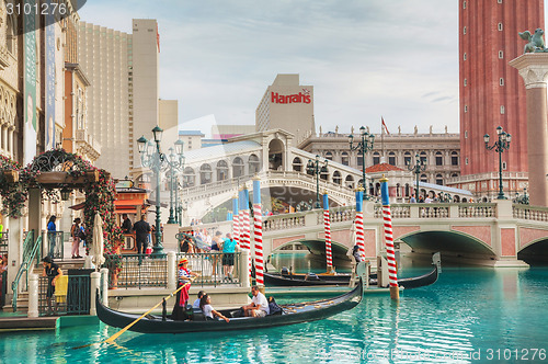 Image of Las Vegas boulevard in the morning