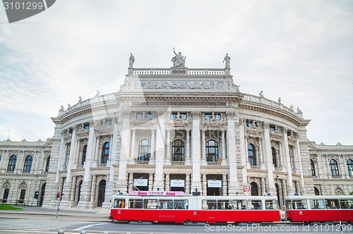 Image of Burgtheater building in Vienna, Austria