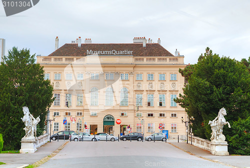 Image of Mueums Quartier building in Vienna