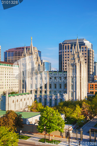 Image of Mormons Temple in Salt Lake City, UT