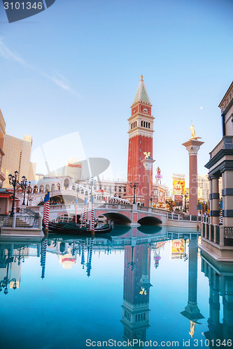 Image of Las Vegas boulevard in the morning