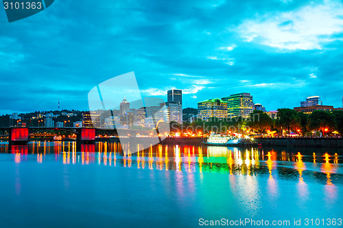 Image of Downtown Portland cityscape