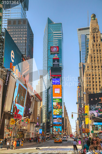 Image of Times square in New York City