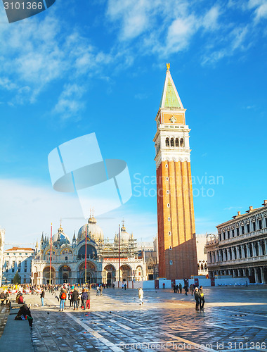 Image of Piazza San Marco on in Venice