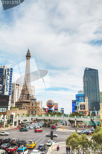 Image of Las Vegas boulevard in the morning