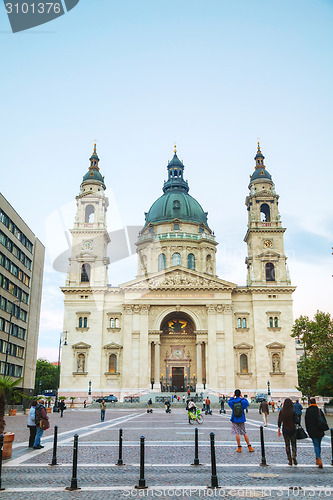 Image of St. Stephen ( St. Istvan) Basilica in Budapest, Hungary