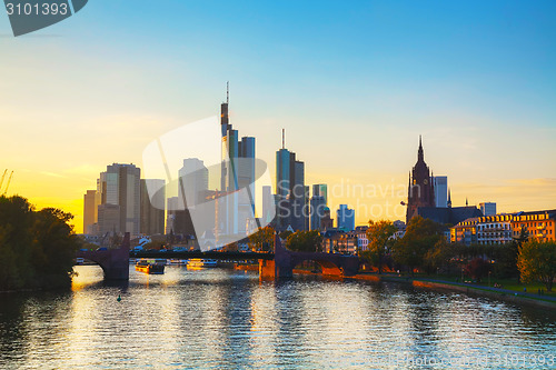 Image of Frankfurt am Main cityscape