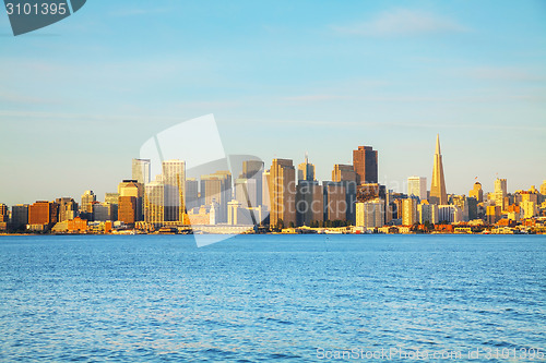 Image of Downtown of San Francisco as seen from the bay