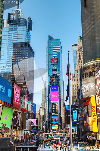 Image of Times square in New York City