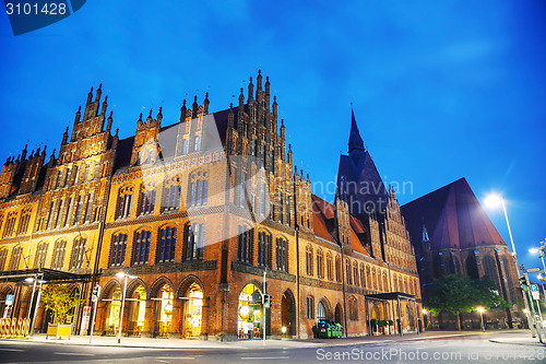 Image of Old town hall building at Hanns Lilje Platz in Hanover