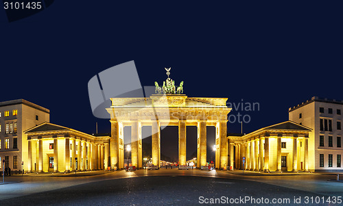 Image of Brandenburg gate in Berlin, Germany