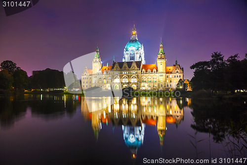 Image of New Town Hall in Hanover