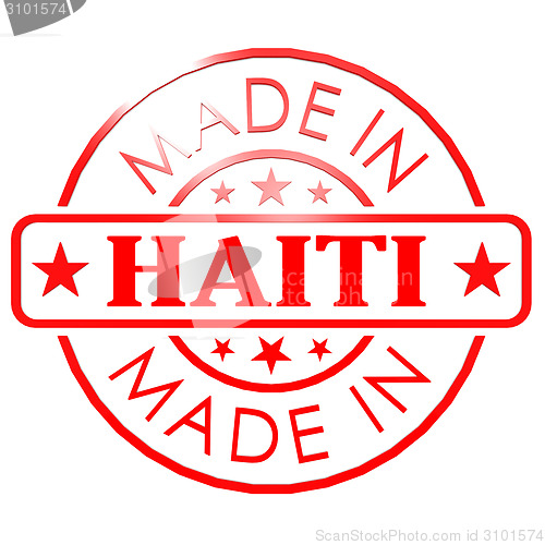 Image of Made in Haiti red seal