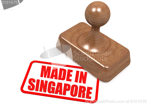 Image of Made in Singapore stamp