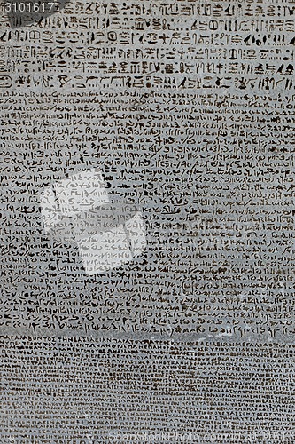 Image of old font texture as history background
