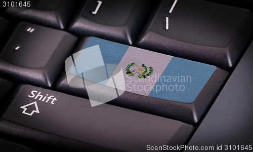 Image of Flag on keyboard