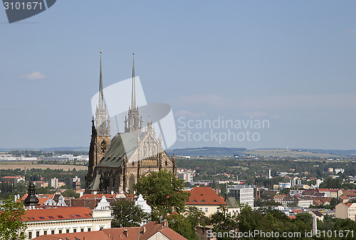 Image of Peter and Paul cathedral in Brno