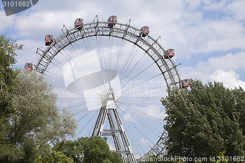 Image of Ferris wheel in Vienna