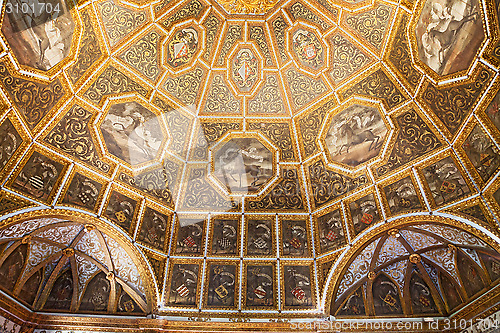 Image of Interior of Pena palace in Sintra